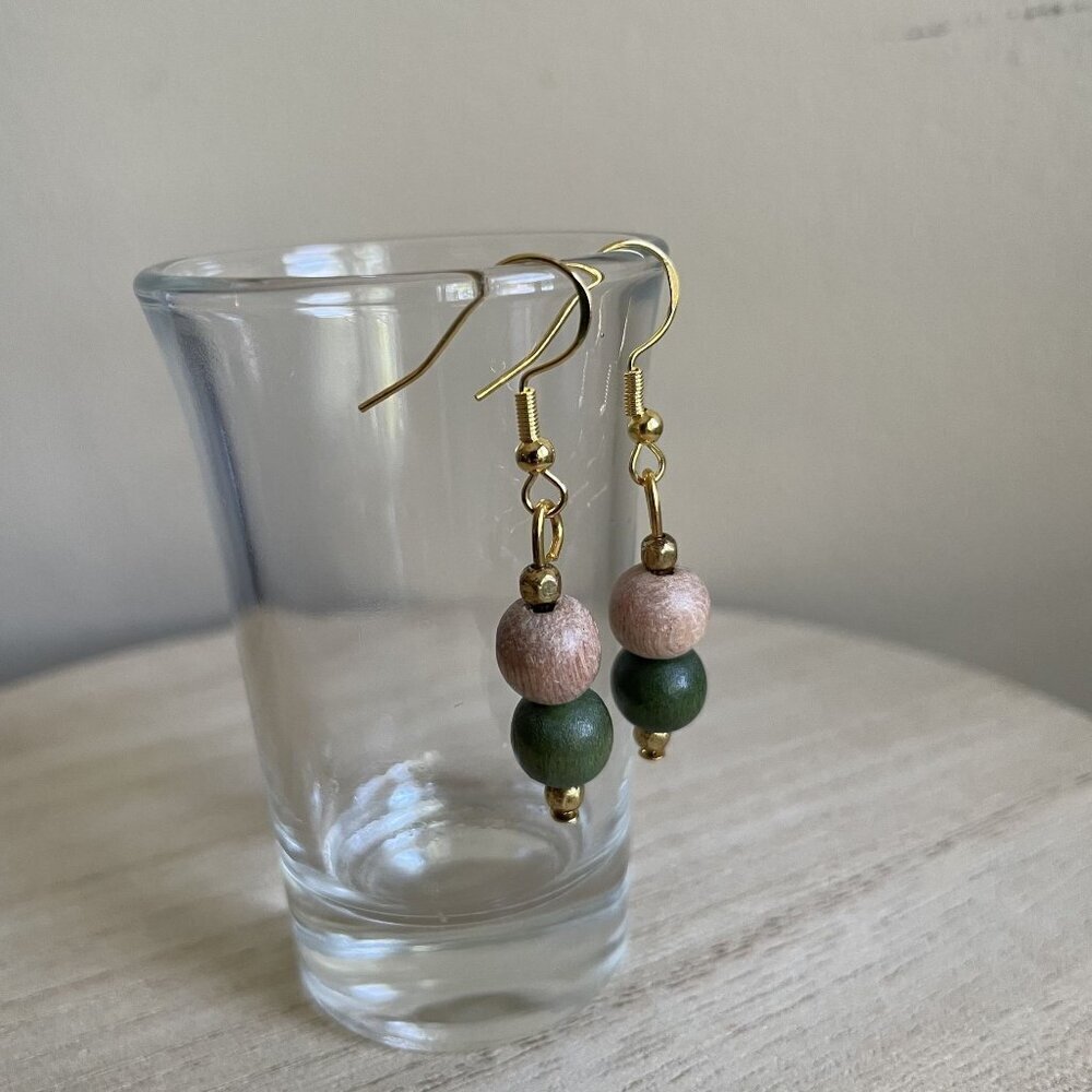 Morrigan Beaded Earrings boho chic handmade casual gold silver delicate lightwei